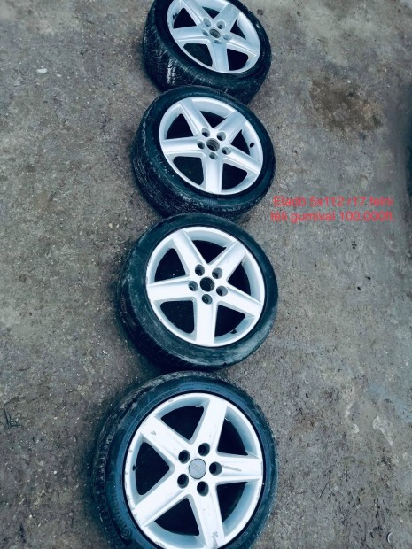 5x112 r17 felni elad