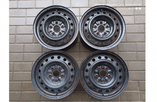 5x114.3 15" Mazda / Toyota hasznlt lemezfelni garnitra (R574)