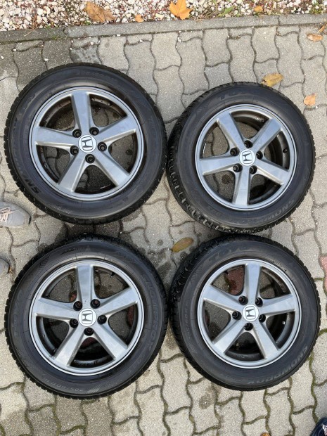 5x114.3 16" Honda Gyri Enkei alufelni