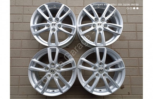 5x114,3 16" Hyundai (Kia/ Mazda) újszerű alufelni garnitúra
