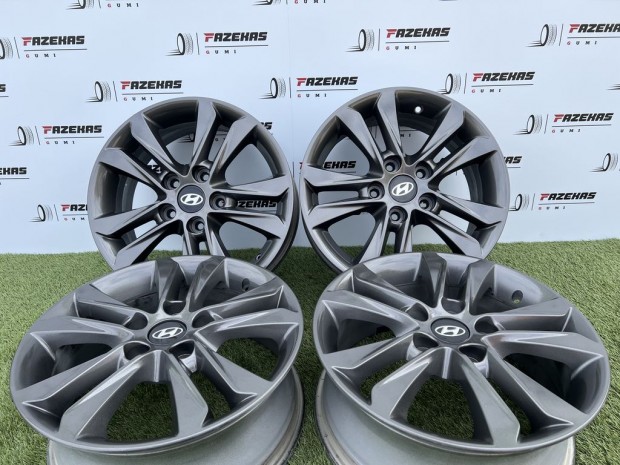 5x114.3 16" Hyundai gyári alufelni 6,5Jx16h2 ET50