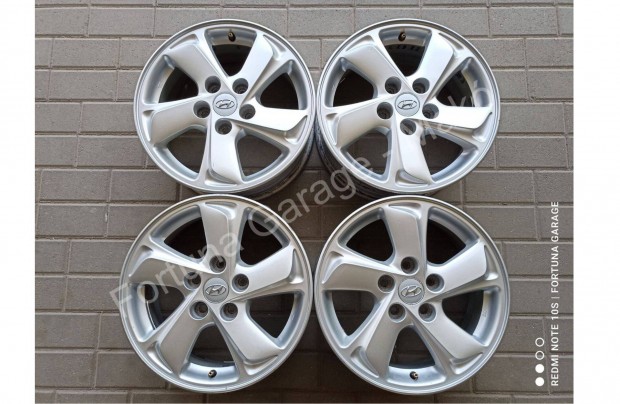 5x114,3 16" Hyundai használt alufelni garnitúra