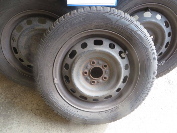 5x114,3 16" Mazda lemezfelni 205/60R16 Falken tligumik