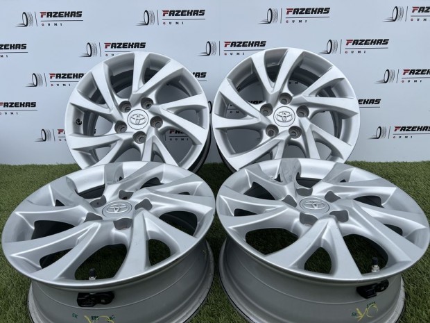 5x114.3 16" Toyota gyári alufelni +TPMS szenzor 6,5Jx16h2 ET45