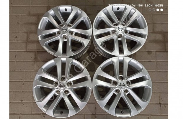 5x114.3 17" Nissan használt alufelni garnitúra +Tpms
