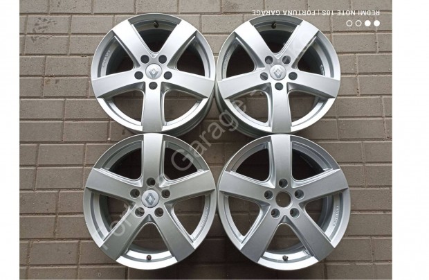 5x114.3 17" Renault/ Dacia/ Nissan/ Toyota újszerű alufelni garnitúra