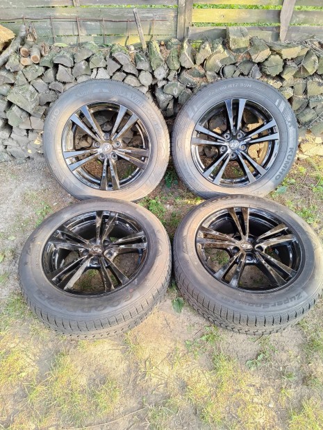 5x114,3 17 / 17" Gyri Hyundai / Kia alufelni 225/60 R17 tli gumi