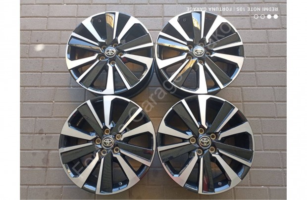 5x114.3 18" Toyota újszerű alufelni garnitúra +Tpms