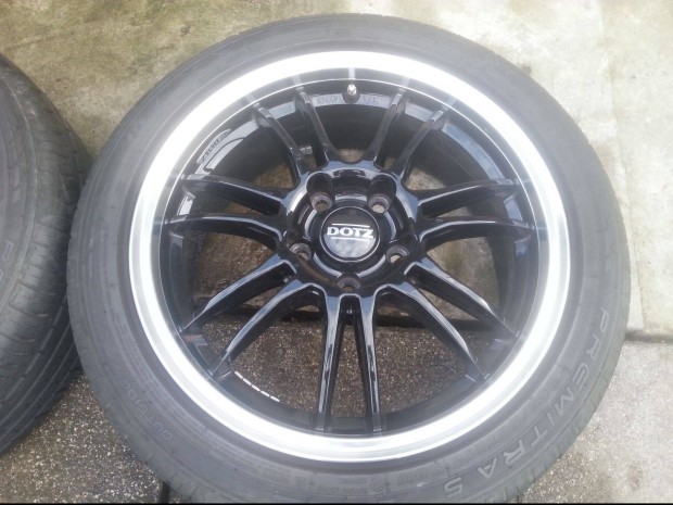 5x114,3 Dotz jszer 17" alufelni nyri gumival Mazda,Hyundai,Kia