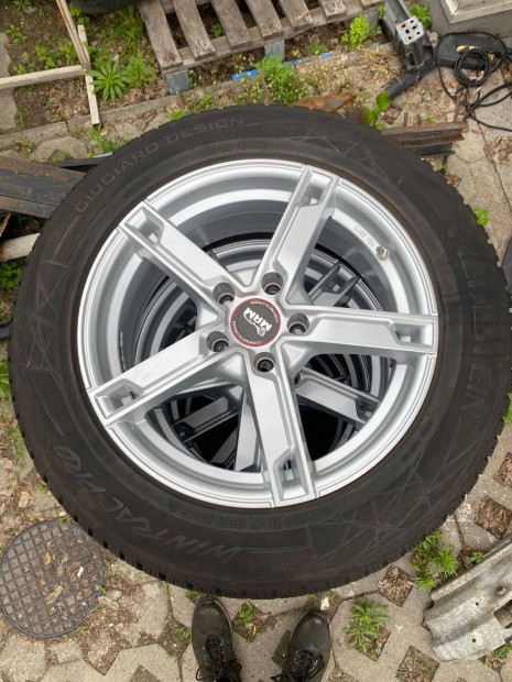 5x114,3 ET40 Ford Honda, stb. jszer knnyfm felni tli gumival