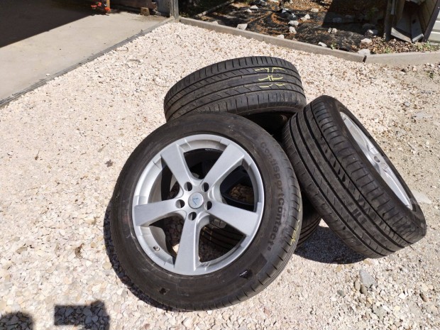 5x114.3 Felni 235/55 R18 Continental nyárigumi Tpms