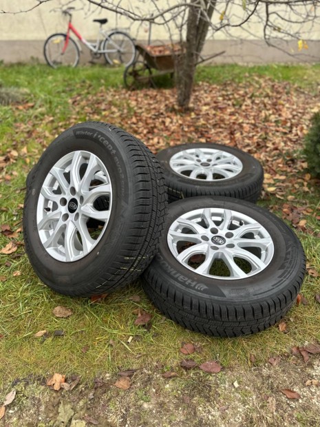 5x114,3 Kia / Hyundai 16 jszer alufelni Hankook tli gumikkal