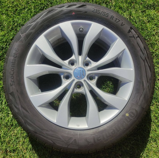 5x114,3 R17 Suzuki felni új 2024 Continental 215/55 R17 gumi + Tpms