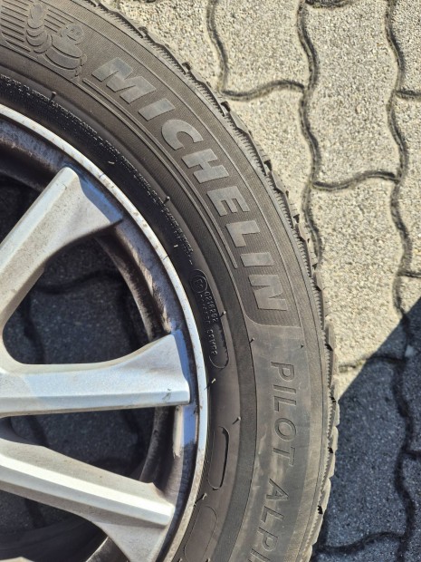 5x114.3 alu felni +TPS + Michelin Pilot Alpin 5 SUV 225/60 R17