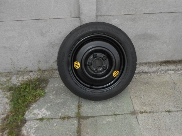 5x114.3 gyári hundai kia 15" pótkerék mankókerék
