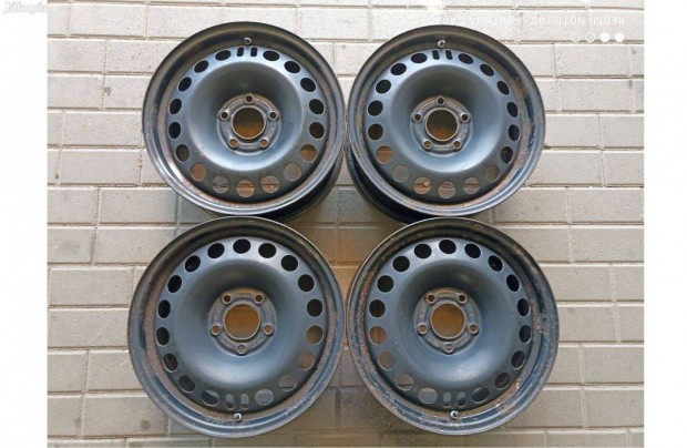 5x115 16" Opel hasznlt lemezfelni garnitra +Tpms (R433)