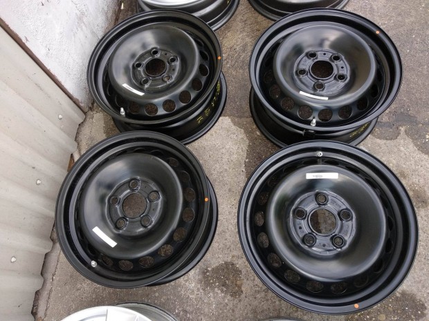 5x120 16 Új!! Gyári Volkswagen lemezfelni Tpms-el 70000ft a 4db /195/