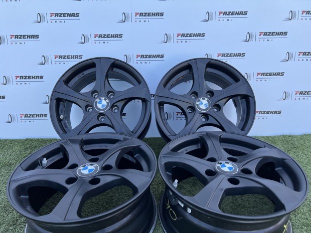 5x120 16" Bmw fekete alufelni 7Jx16h2 ET40