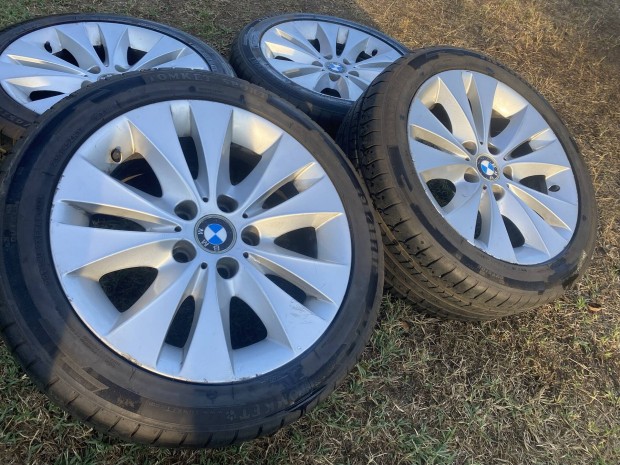 5x120 17" gyári BMW alufelni Újszerű nyári gumikkal