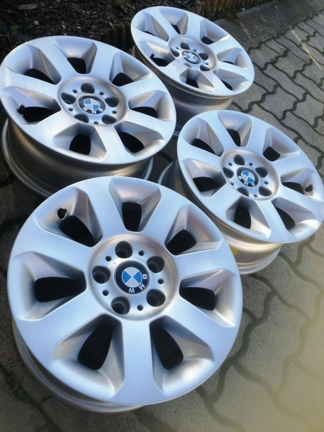 5x120 BMW 5 E60 16" gyri jszer llapot alufelni