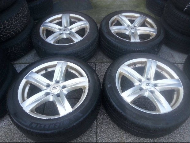 5x120 BMW alufelni 225/50R17 Michelin nyri gumival