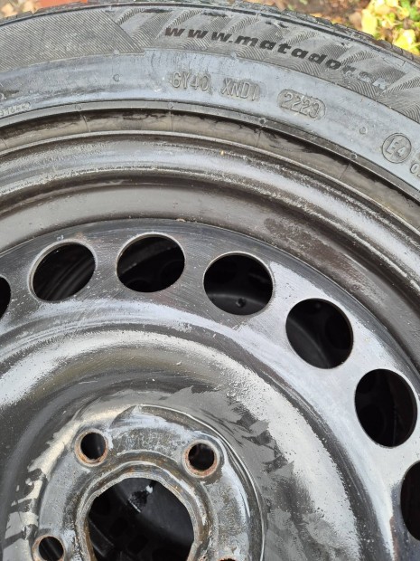 5x120 lemez felni t�li gumival Opel Insignia 225/50 17" 