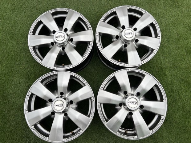 5x139.7 16" Dotz alufelni 7Jx16h2 ET20