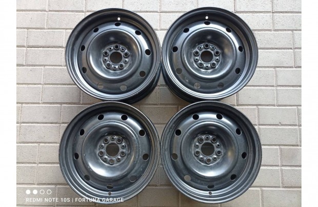 5x98 15" Fiat/Citroen acélfelni garnitúra szép állapotban (647)