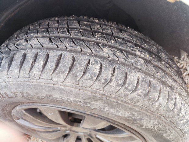 5x98 Peugeot 806, Fiat Ulysse újszerű nyári gumi szett 205/65r15 6-7mm