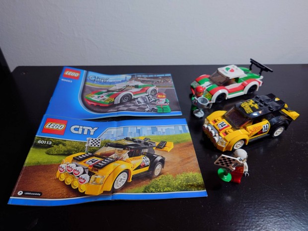 60053-Versenyaut, 60113 Rally aut Lego city 
