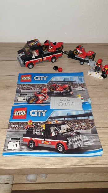 60084 lego city Versenymotor szllt kamion