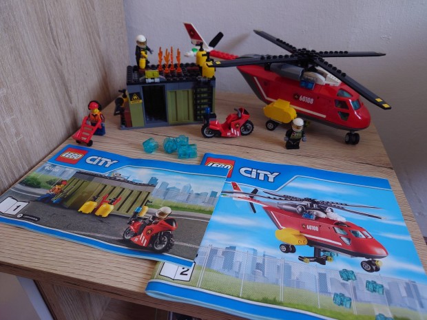 60108 srgssgi tzolt egysg, helikopter Lego city 