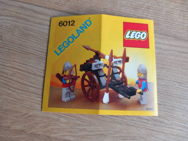 6012 Legoland Lego castle vras lovag tmutat leirs