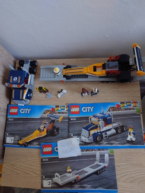 60151 Dragster szllt kamion Lego city 