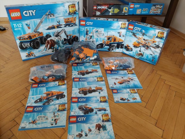 60193, 60194, 60195 Sarkvidki lego szett