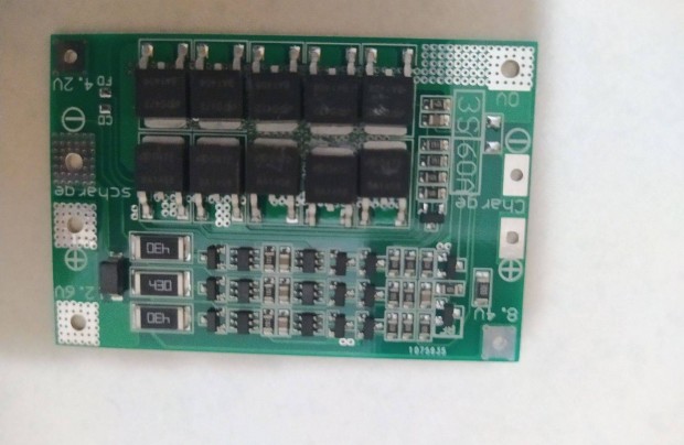 60A 3S 18650 BMS ltium lithium tlt PCB panel tlts vezrl