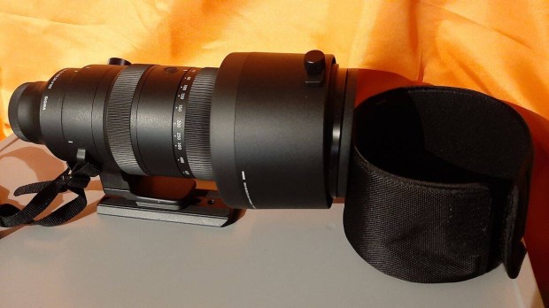 60-600mm Sigma F4.5-6.3 Sports, Sony objektv (j) + kermia szrvel