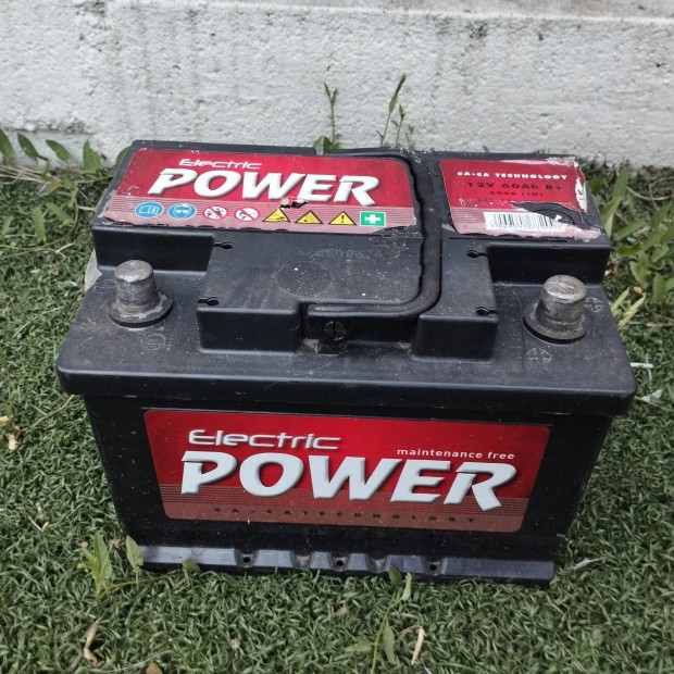 60ah Electric Power akkumulátor eladó!