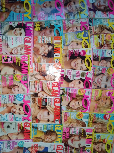 62 db Glamour Joy magazin 2005-2010 rdekel valakit?