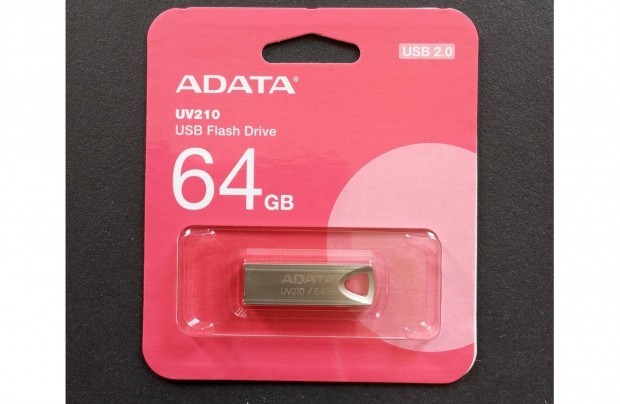 64GB 64 GB pendrive ezst szn fm Adata mrka bontatlan j