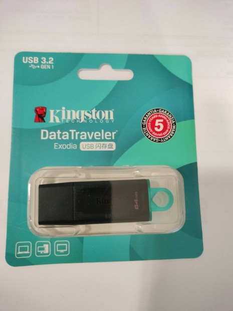 64GB Kingston pendrive Data Travel Exodia USB 3.2 j 