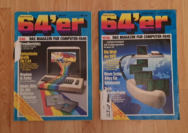 64er magazinok (Commodore)