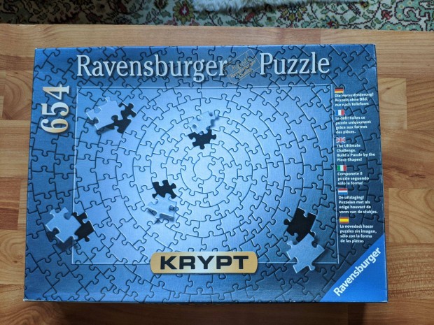 654 ezst spiral puzzle Krypt, Ravensburger