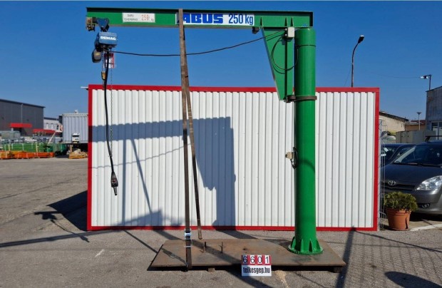6601 - Forgódaru, Oszlopos daru, Oszlopos Forgódaru, Daru 250 kg