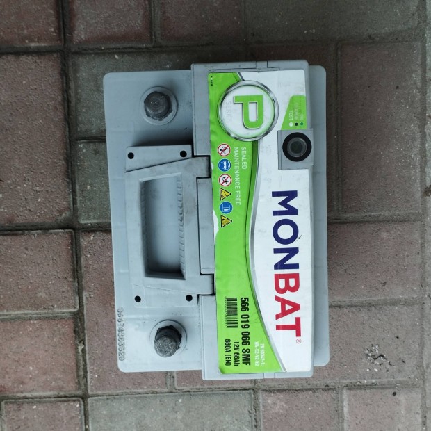 66ah Monbat akkumul�tor elad�!