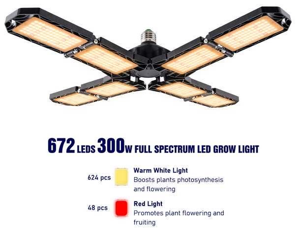 672 Ledes 300W-os llthat  Nvnynevel LED Lmpa E27 (4877)