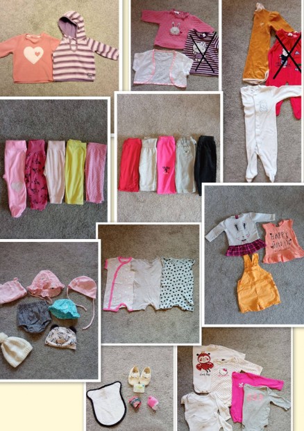 68-as ruhacsomag 40 darabos kislány