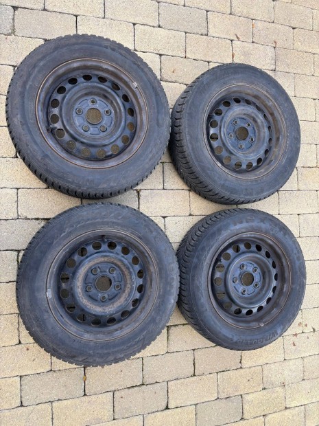 6Jx15, ET50, acél lemezfelni, téligumival