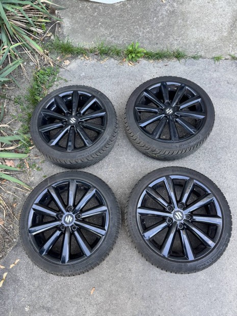 6,5X17 // 5X114,3 // Suzuki Swift Sport alufelni // Continental