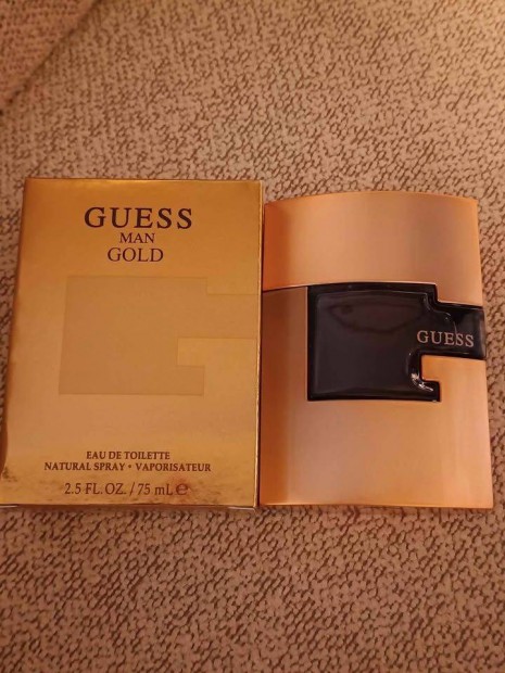 6.999.- �j Eredeti Guess Man Gold f�rfi parf�m edt 75ml